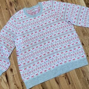 🩷 💜 Women's LOFT Plus Size Heart Sweater
